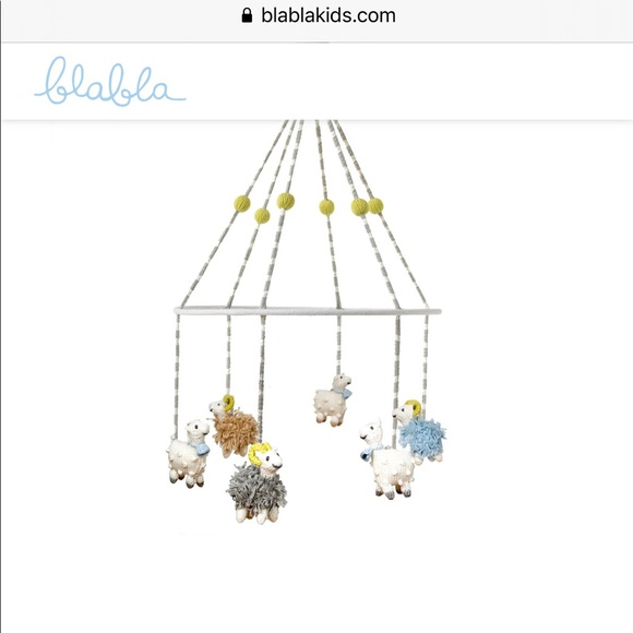 Bla Bla Baby Nursery Mobile Lambs & Ram 🤍🍼🐑🐏 - Picture 13 of 14